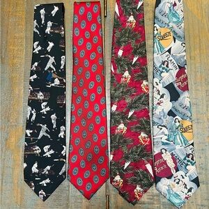 FERRELL REED Vintage set of 4 Ties